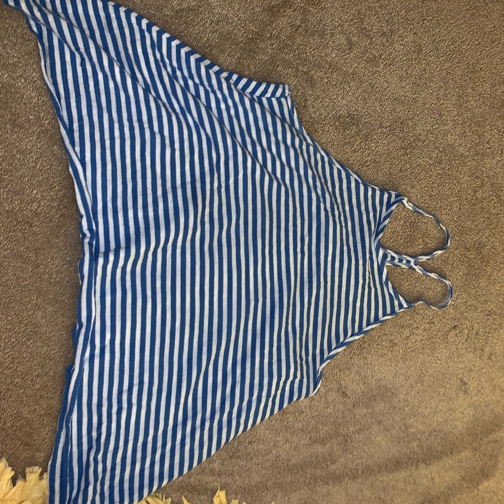 Hollister striped simple tank